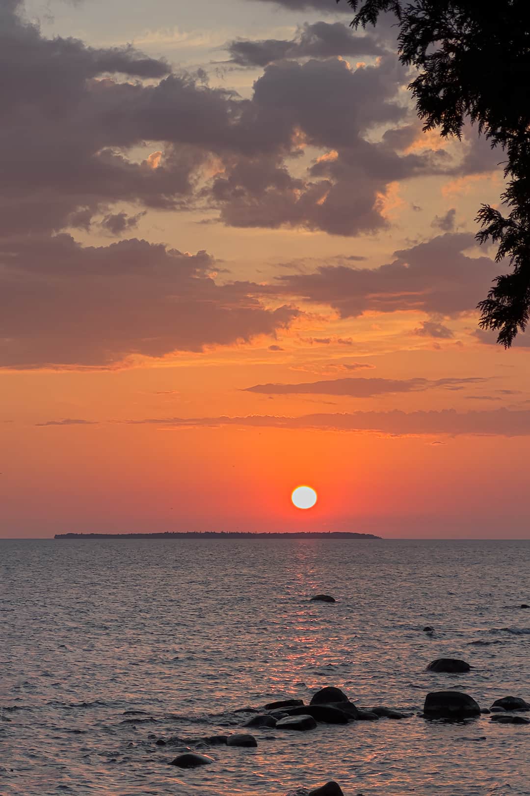 Sunset Over South Sandy Island