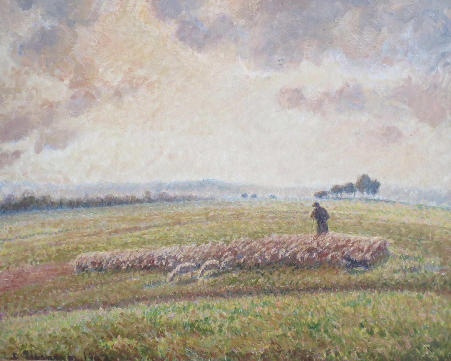 Landscape with Flock of Sheep