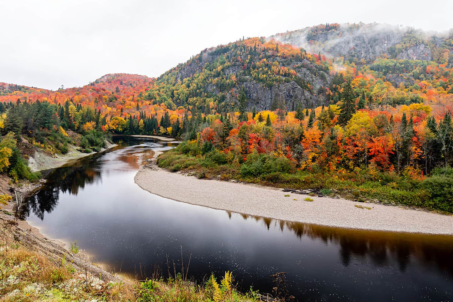 Goulais River in Autumn