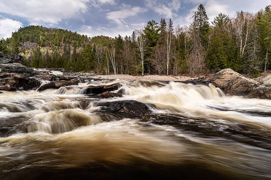 Goulais Chutes in Spring