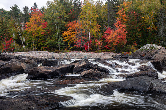 Goulais Chutes in Autumn