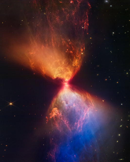 Fiery Hourglass